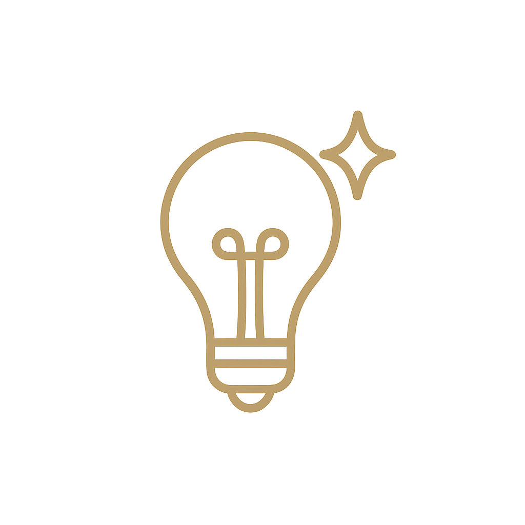 Icono innovación estética